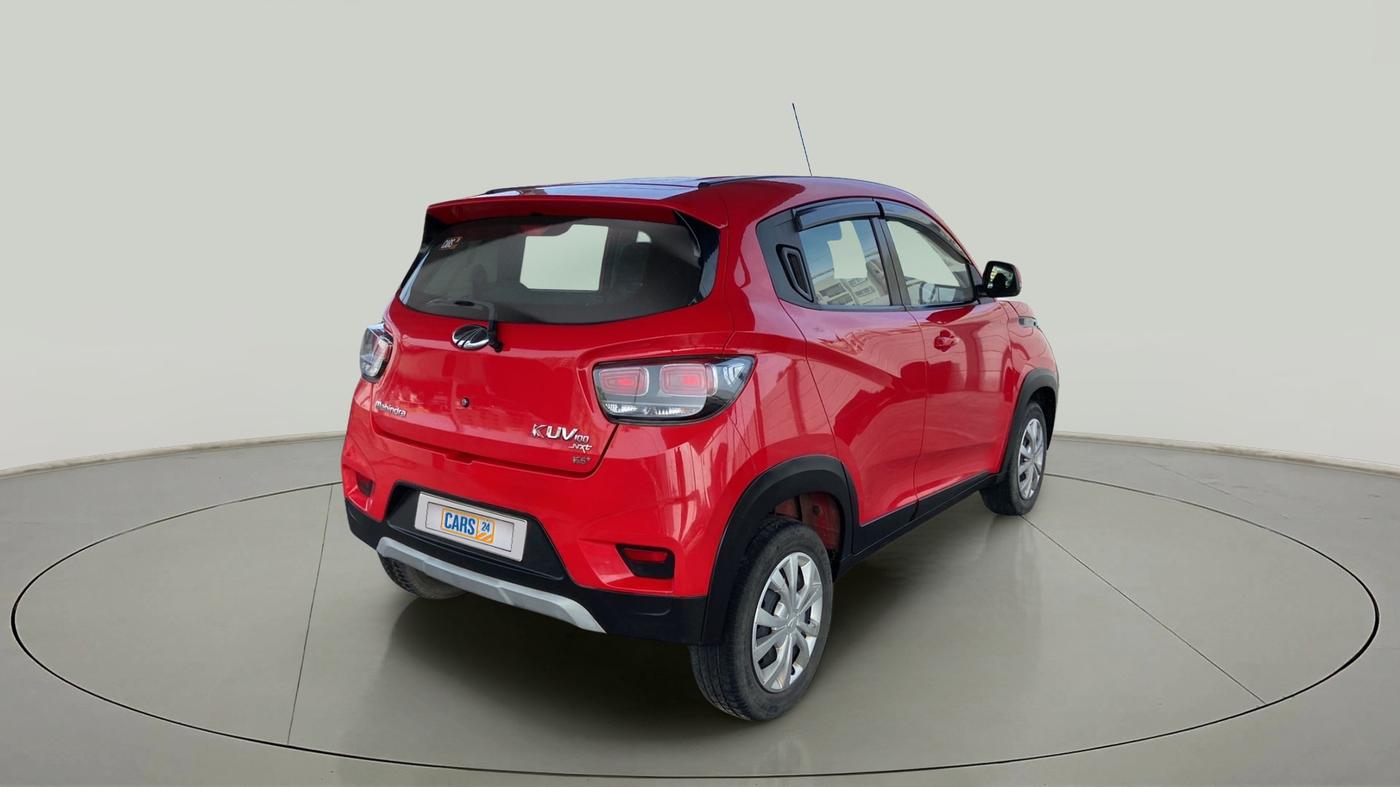 2018 Mahindra KUV 100 NXT K6+ P 6 STR, Petrol, Manual, 34,521 km, Right Back Diagonal