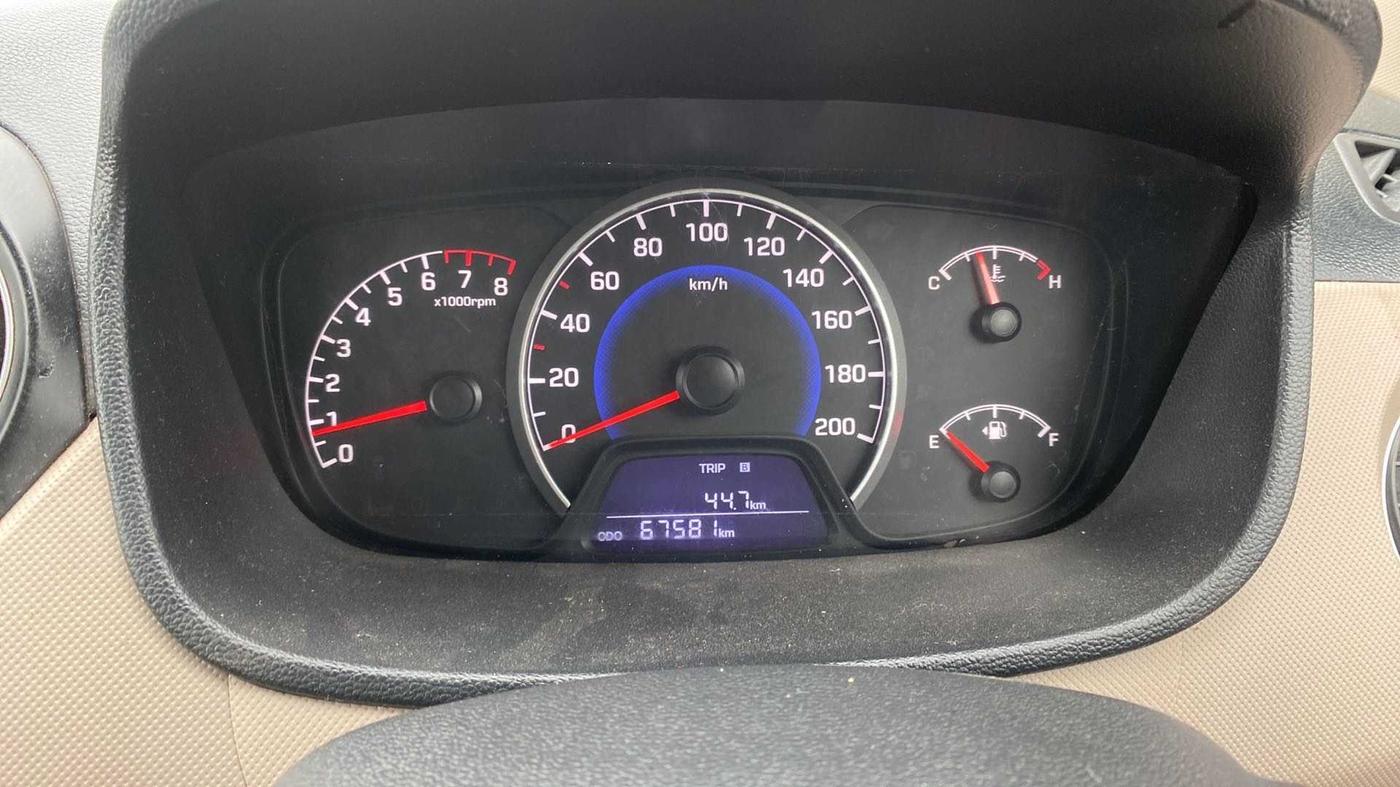 2017 Hyundai Grand i10 SPORTZ (O) 1.2 KAPPA VTVT, Petrol, Manual, 67,544 km, Odometer Image
