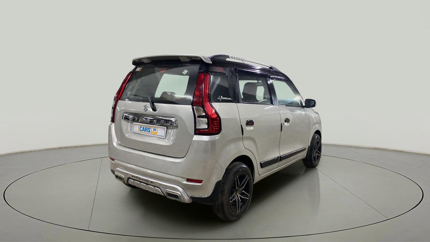 2021 Maruti New Wagon-R ZXI 1.2 AMT, Petrol, Automatic, 34,224 km, Right Back Diagonal