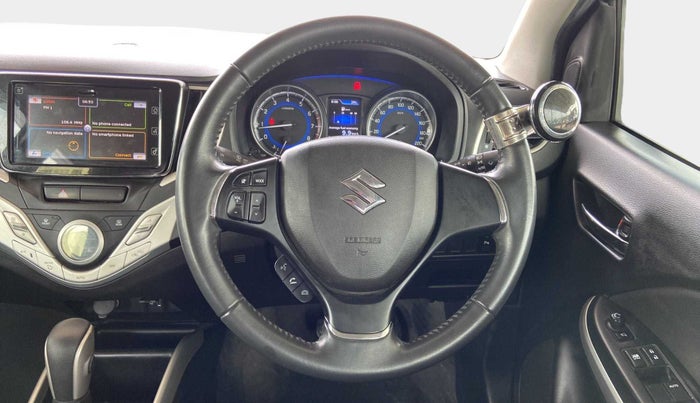 2018 Maruti Baleno ALPHA CVT PETROL 1.2, Petrol, Automatic, 90,276 km, Steering Wheel Close Up