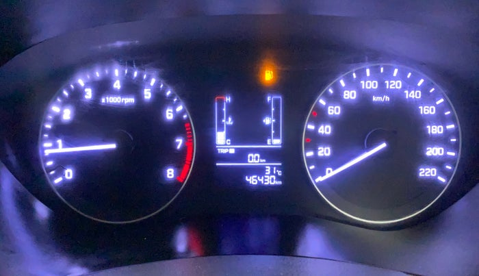 2016 Hyundai Elite i20 SPORTZ 1.2, Petrol, Manual, 46,430 km, Odometer Image