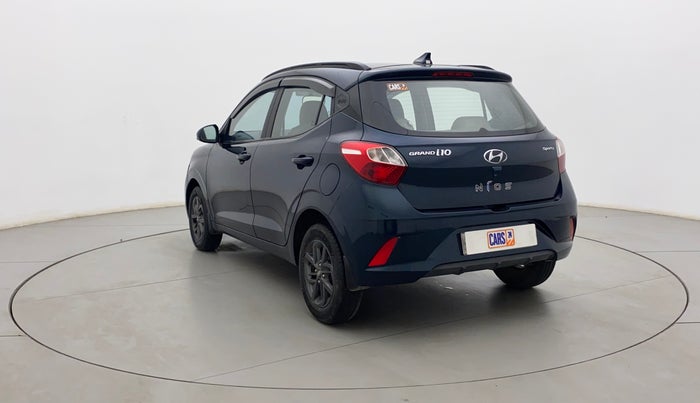 2021 Hyundai GRAND I10 NIOS SPORTZ AMT 1.2 KAPPA VTVT, Petrol, Automatic, 24,627 km, Left Back Diagonal
