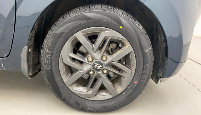 2021 Hyundai GRAND I10 NIOS SPORTZ AMT 1.2 KAPPA VTVT, Petrol, Automatic, 24,627 km, Right Front Wheel