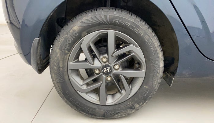 2021 Hyundai GRAND I10 NIOS SPORTZ AMT 1.2 KAPPA VTVT, Petrol, Automatic, 24,627 km, Right Rear Wheel
