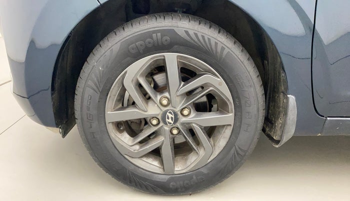 2021 Hyundai GRAND I10 NIOS SPORTZ AMT 1.2 KAPPA VTVT, Petrol, Automatic, 24,627 km, Left Front Wheel