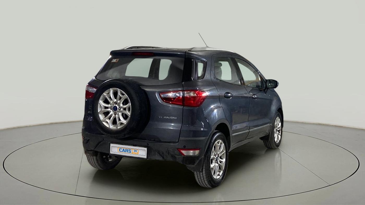 2015 Ford Ecosport TITANIUM 1.5L PETROL AT, Petrol, Automatic, 58,706 km, Right Back Diagonal