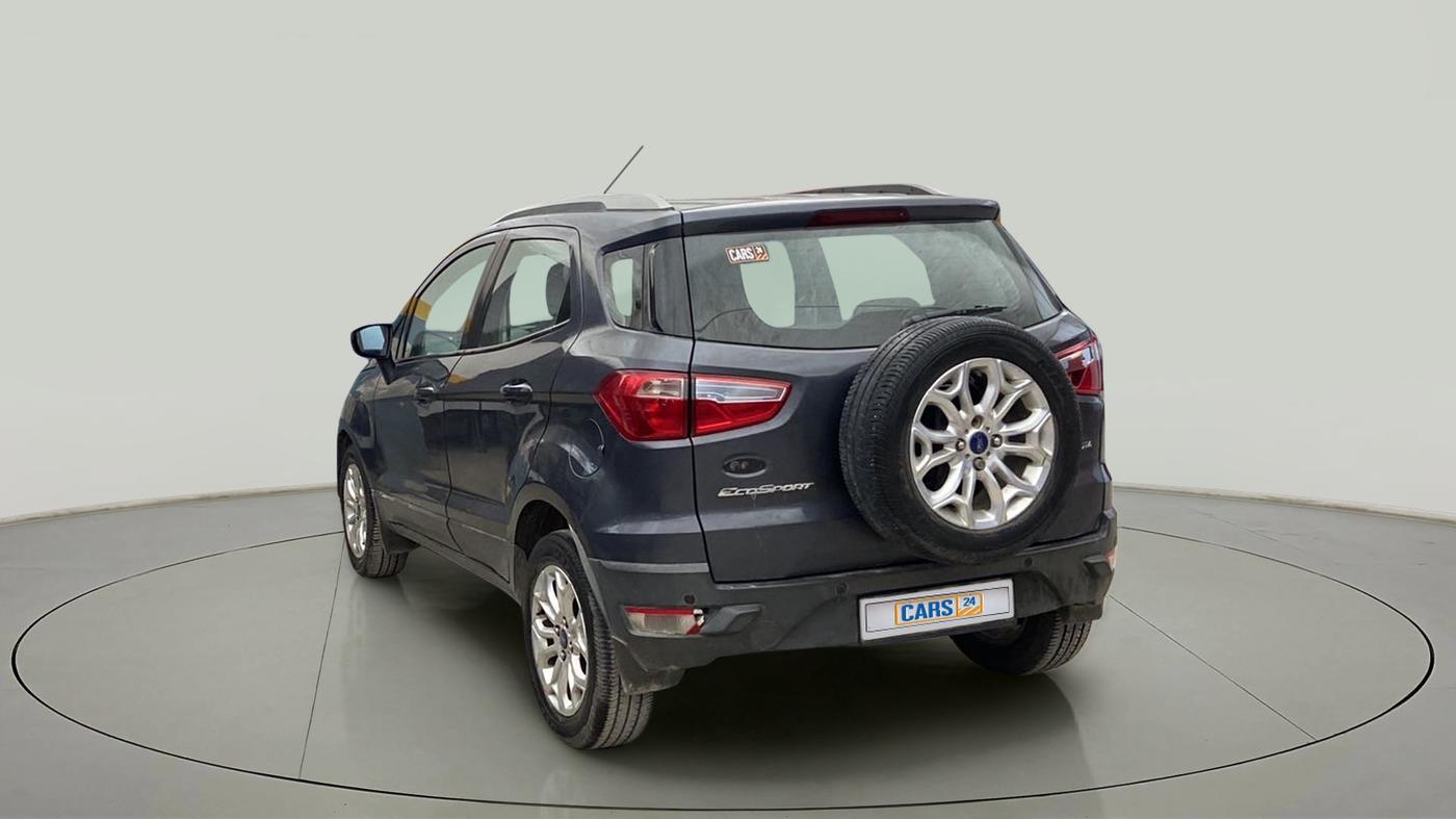 2015 Ford Ecosport TITANIUM 1.5L PETROL AT, Petrol, Automatic, 58,706 km, Left Back Diagonal
