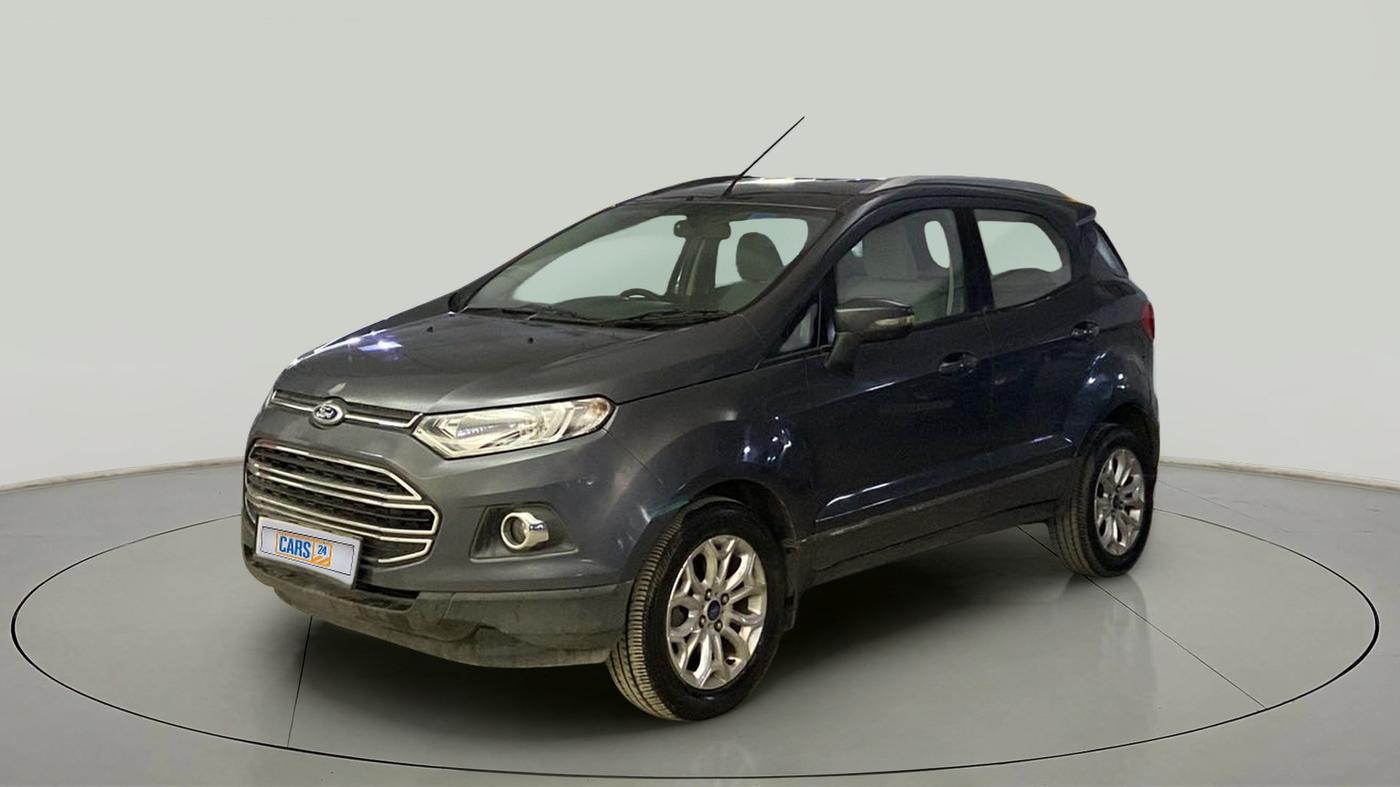 2015 Ford Ecosport TITANIUM 1.5L PETROL AT, Petrol, Automatic, 58,706 km, Left Front Diagonal