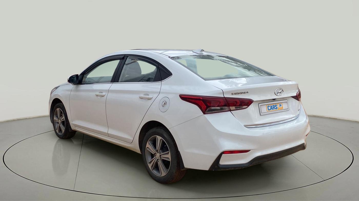 2018 Hyundai Verna 1.6 VTVT SX, Petrol, Manual, 78,703 km, Left Back Diagonal
