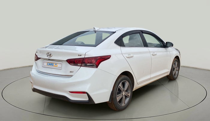 2018 Hyundai Verna 1.6 VTVT SX, Petrol, Manual, 78,703 km, Right Back Diagonal