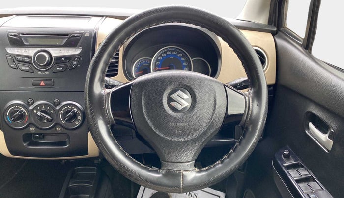 2017 Maruti Wagon R 1.0 VXI OPT, Petrol, Manual, 68,801 km, Steering Wheel Close Up