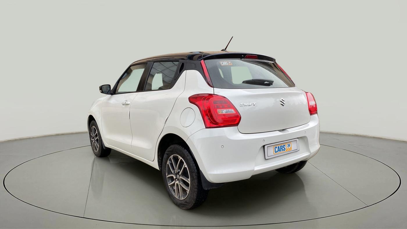 2022 Maruti Swift ZXI PLUS DUAL TONE, Petrol, Manual, 11,716 km, Left Back Diagonal