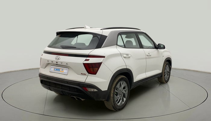 2021 Hyundai Creta SX (O) 1.4 TURBO DCT, Petrol, Automatic, 50,195 km, Right Back Diagonal