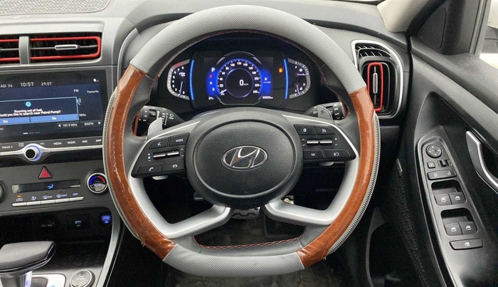 2021 Hyundai Creta SX (O) 1.4 TURBO DCT, Petrol, Automatic, 50,195 km, Steering Wheel Close Up