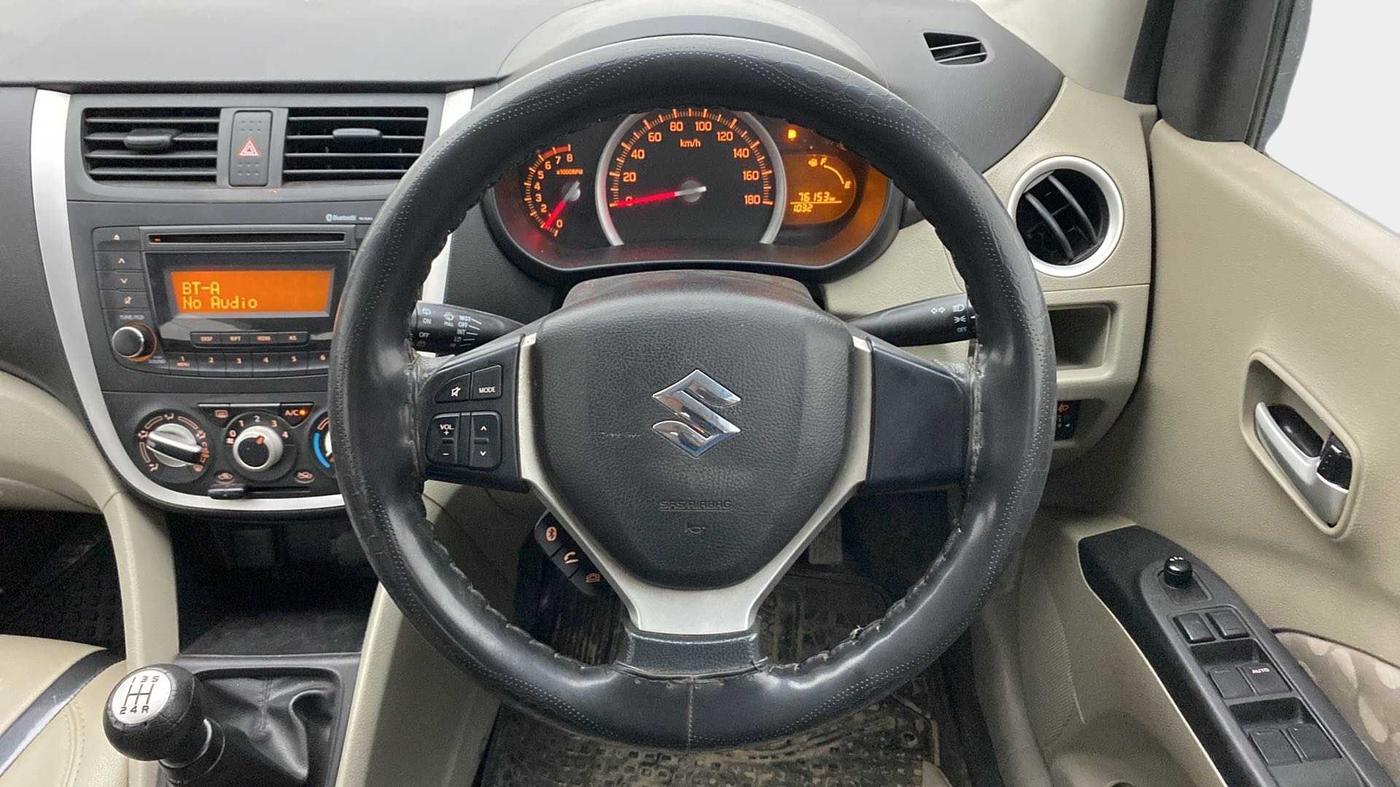2017 Maruti Celerio ZXI (O), Petrol, Manual, 76,079 km, Steering Wheel Close Up