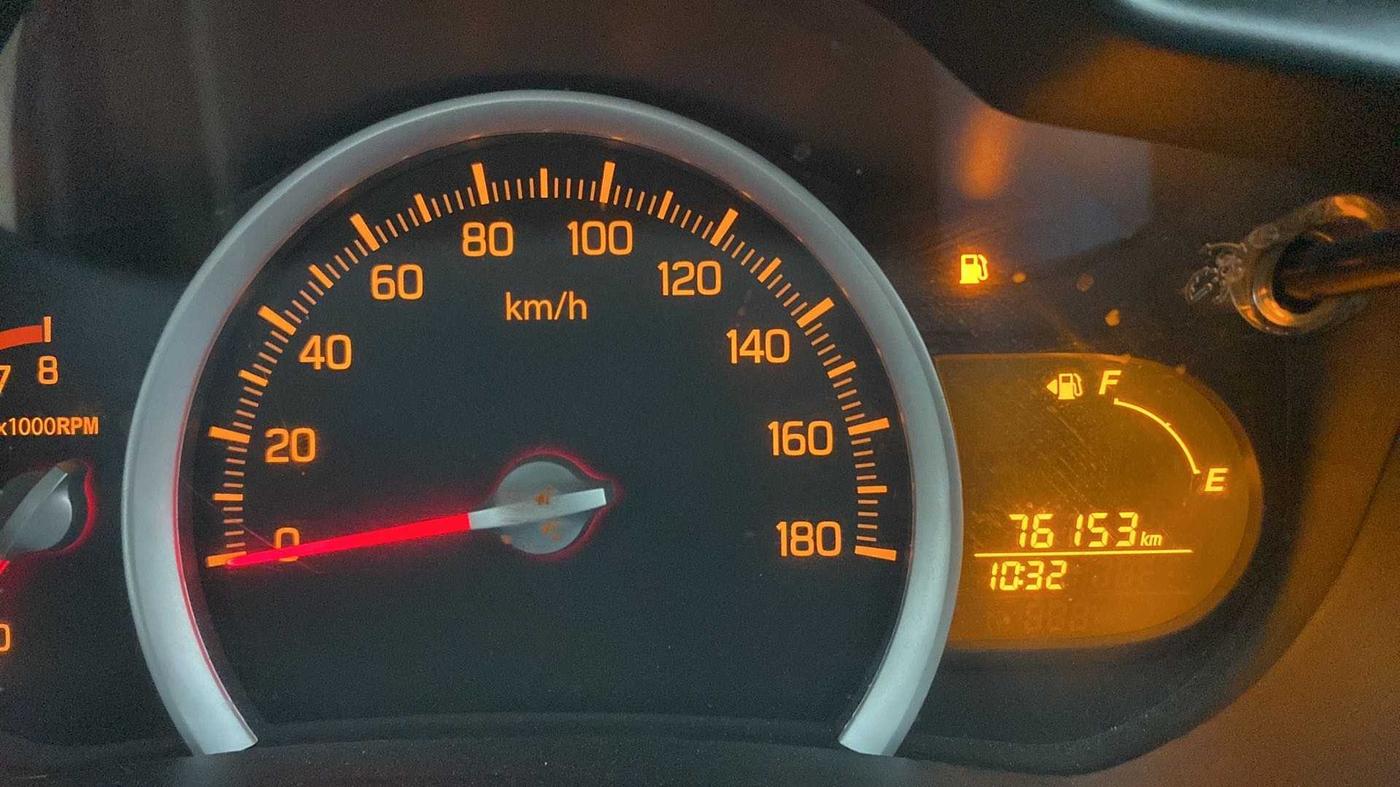 2017 Maruti Celerio ZXI (O), Petrol, Manual, 76,079 km, Odometer Image