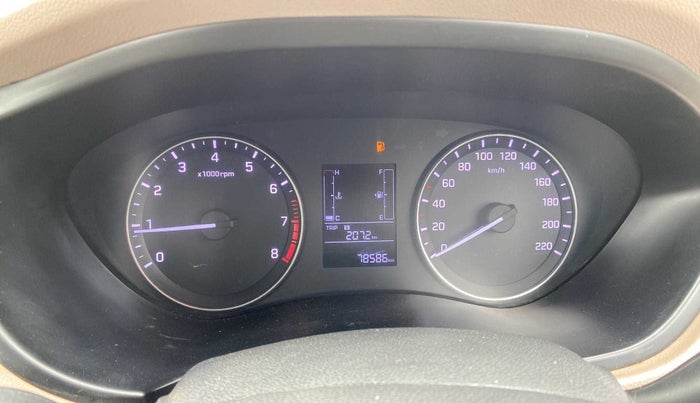 2015 Hyundai Elite i20 SPORTZ 1.2, Petrol, Manual, 78,581 km, Odometer Image