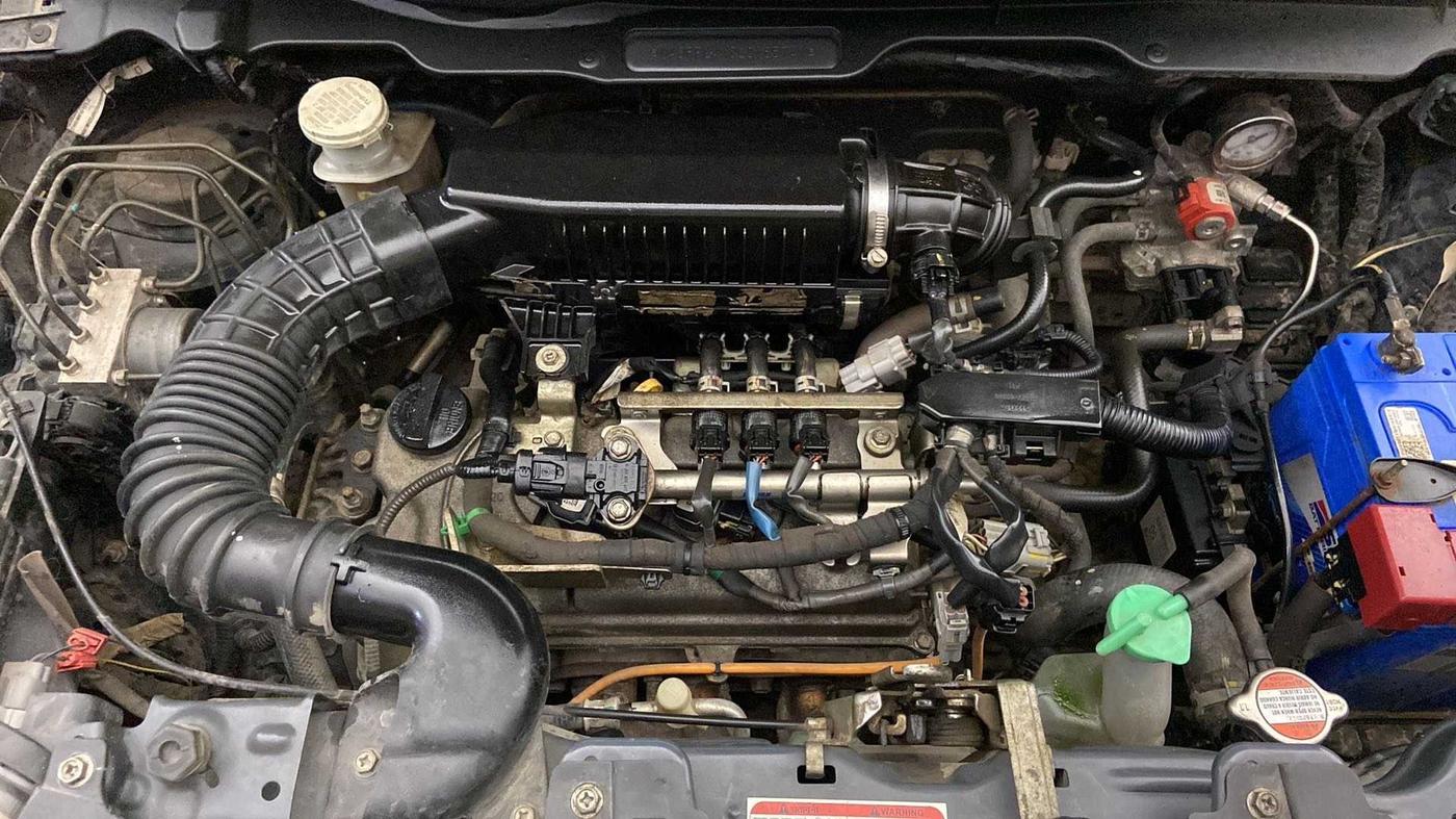 2020 Maruti S PRESSO VXI CNG, CNG, Manual, 43,486 km, Open Bonet