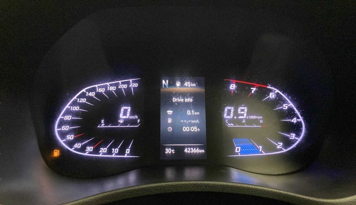 2020 Hyundai Verna SX (O) 1.0 TURBO DCT, Petrol, Automatic, 42,349 km, Odometer Image