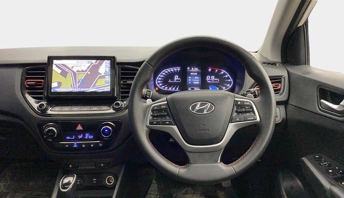 2020 Hyundai Verna SX (O) 1.0 TURBO DCT, Petrol, Automatic, 42,349 km, Steering Wheel Close Up