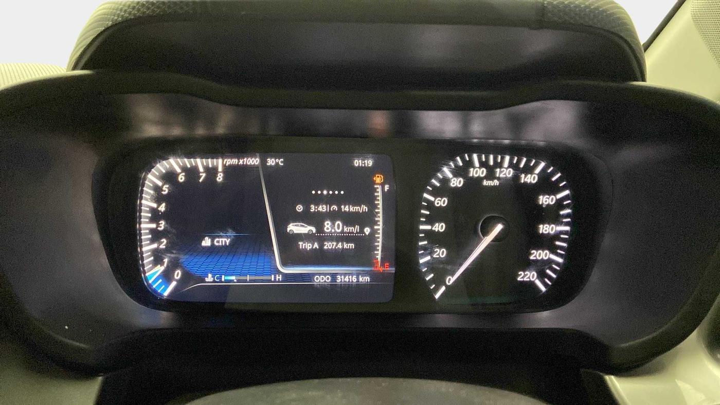 2020 Tata ALTROZ XZ PETROL, Petrol, Manual, 31,580 km, Odometer Image