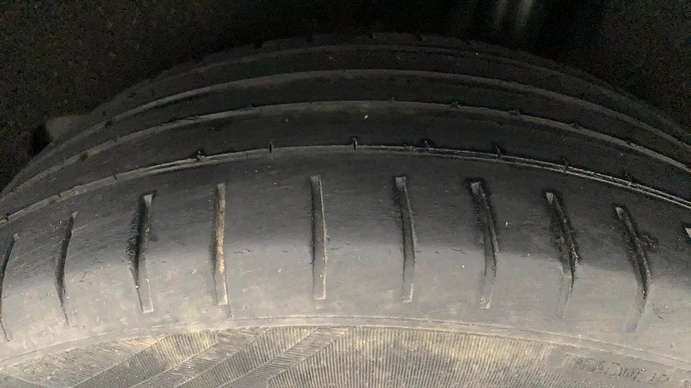 2020 Toyota Glanza G, Petrol, Manual, 77,262 km, Left Rear Tyre Tread