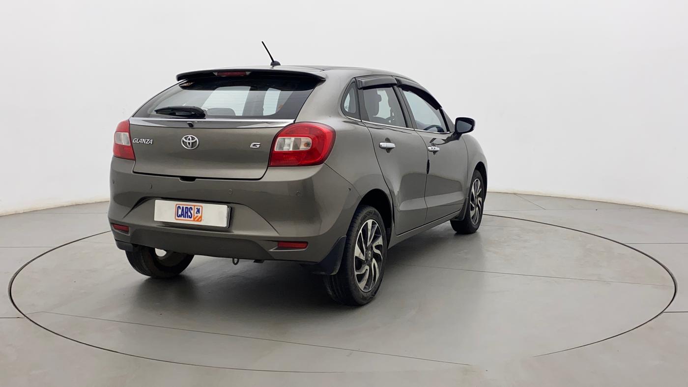 2020 Toyota Glanza G, Petrol, Manual, 77,262 km, Right Back Diagonal