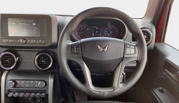 2023 Mahindra Thar LX P 2WD AT HT, Petrol, Automatic, 11,796 km, Steering Wheel Close Up