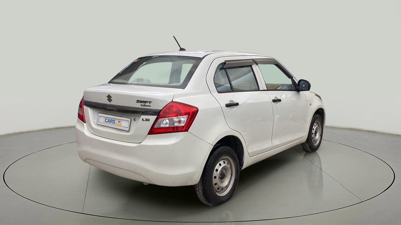 2015 Maruti Swift Dzire LXI (O), Petrol, Manual, 36,067 km, Right Back Diagonal