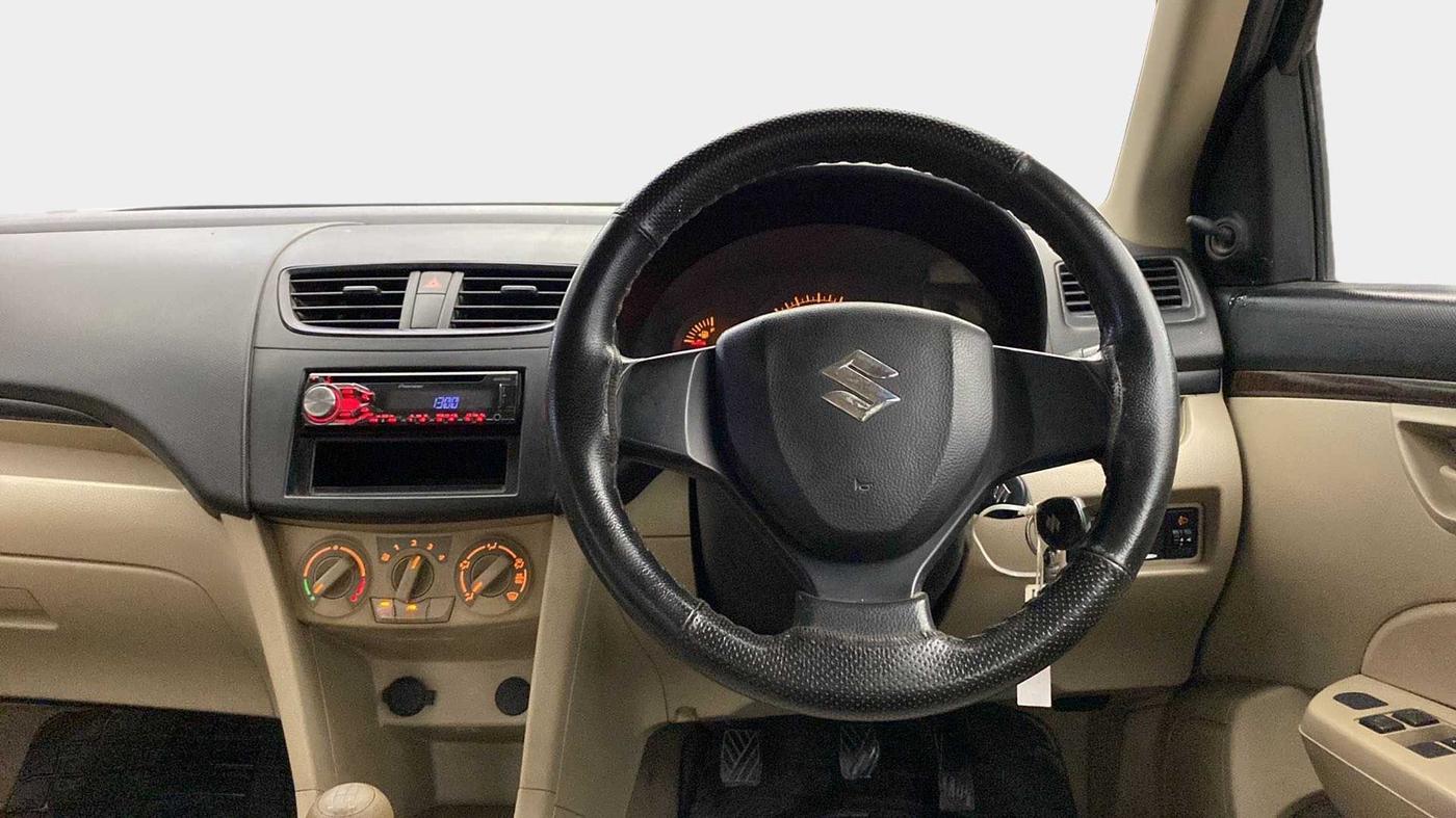 2015 Maruti Swift Dzire LXI (O), Petrol, Manual, 36,067 km, Steering Wheel Close Up