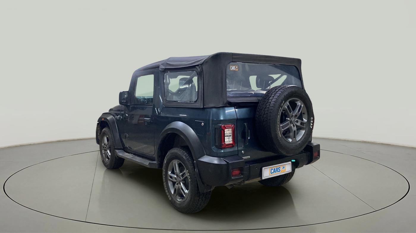 2022 Mahindra Thar LX  P 4WD AT CONVERTIBLE, Petrol, Automatic, 11,951 km, Left Back Diagonal