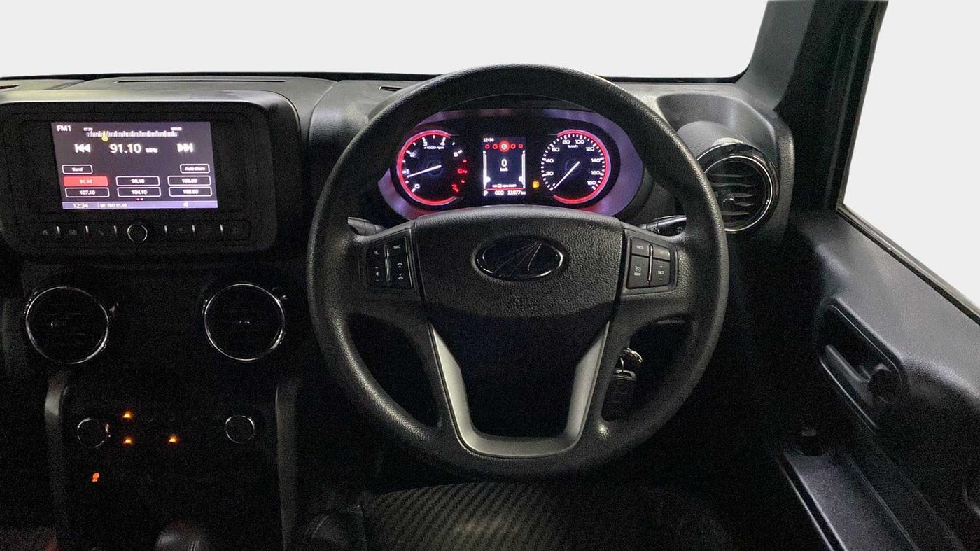 2022 Mahindra Thar LX  P 4WD AT CONVERTIBLE, Petrol, Automatic, 11,951 km, Steering Wheel Close Up