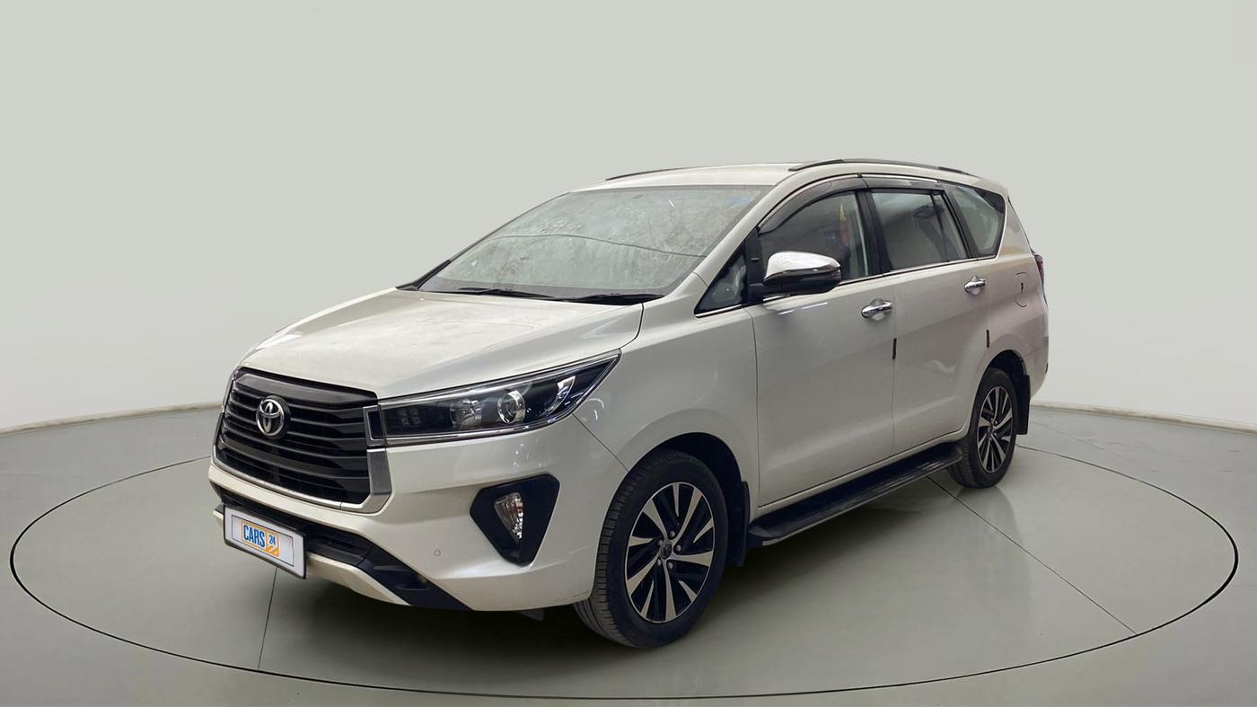 2021 Toyota Innova Crysta 2.7 ZX AT 7 STR, Petrol, Automatic, 15,376 km, Left Front Diagonal