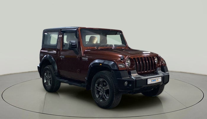 2021 Mahindra Thar LX PETROL HT 4WD AT, Petrol, Automatic, 47,237 km, Right Front Diagonal