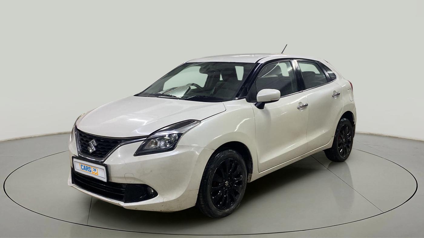 2018 Maruti Baleno ALPHA CVT PETROL 1.2, Petrol, Automatic, 44,613 km, Left Front Diagonal
