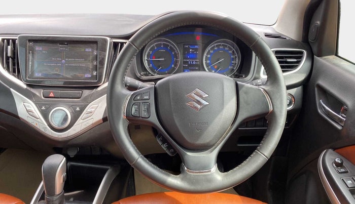 2017 Maruti Baleno ALPHA CVT PETROL 1.2, Petrol, Automatic, 22,358 km, Steering Wheel Close Up