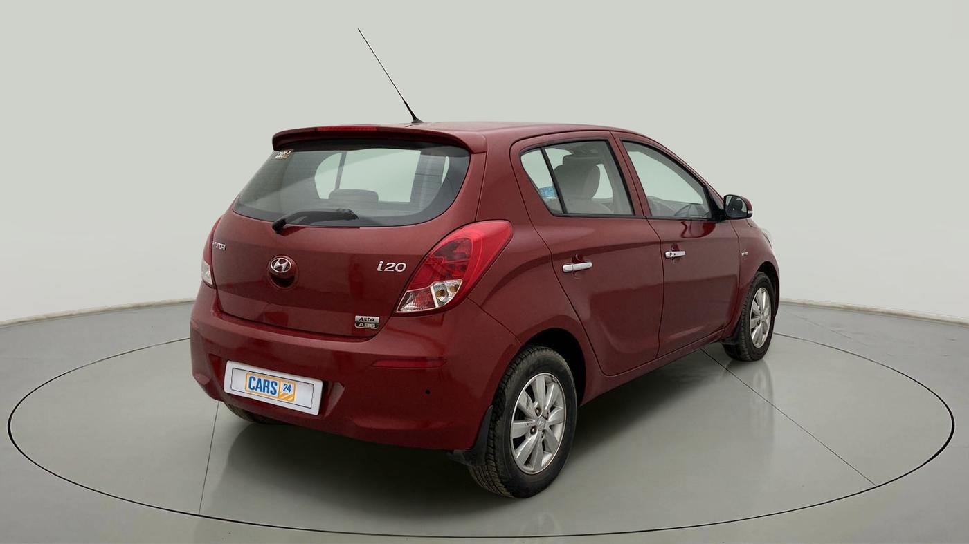 2012 Hyundai i20 ASTA 1.2, Petrol, Manual, 59,097 km, Right Back Diagonal