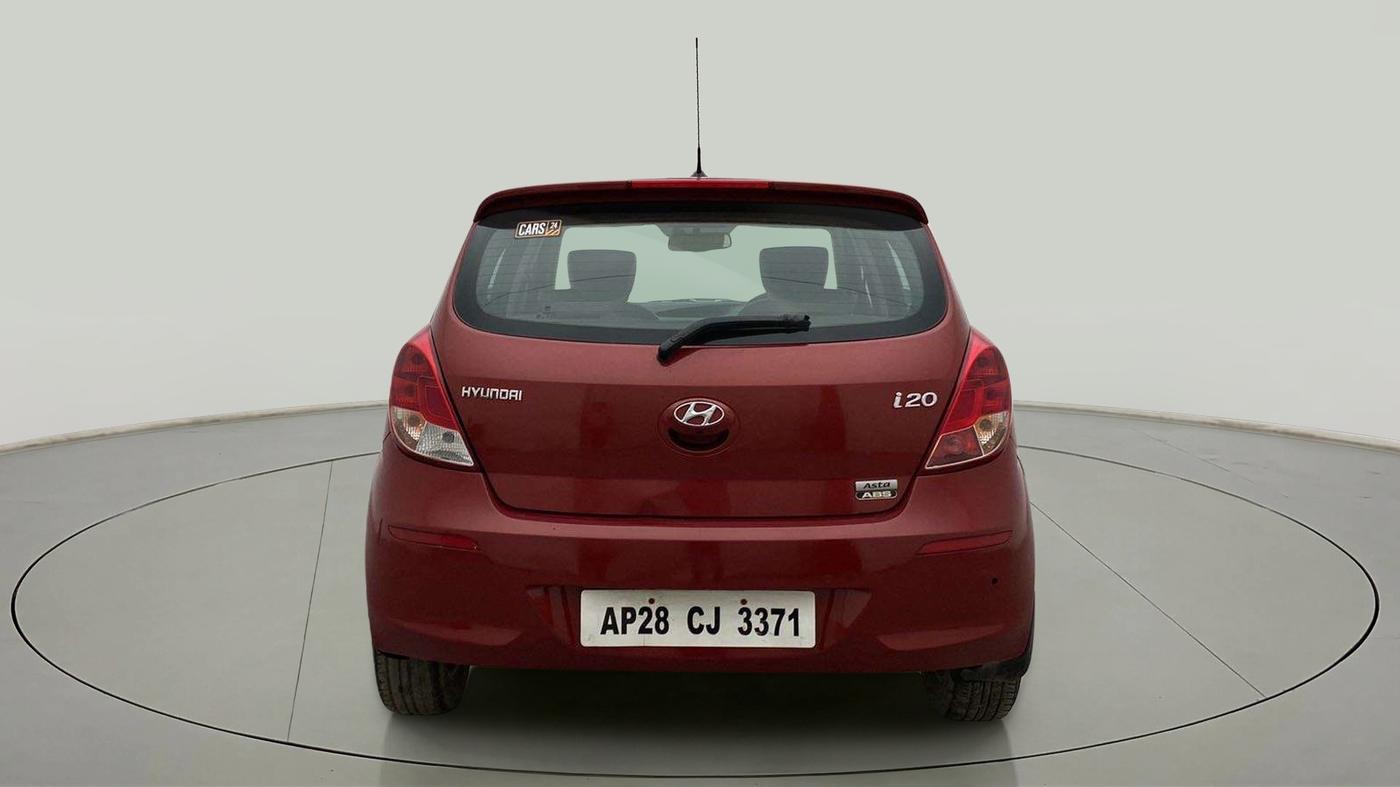 2012 Hyundai i20 ASTA 1.2, Petrol, Manual, 59,097 km, Back/Rear