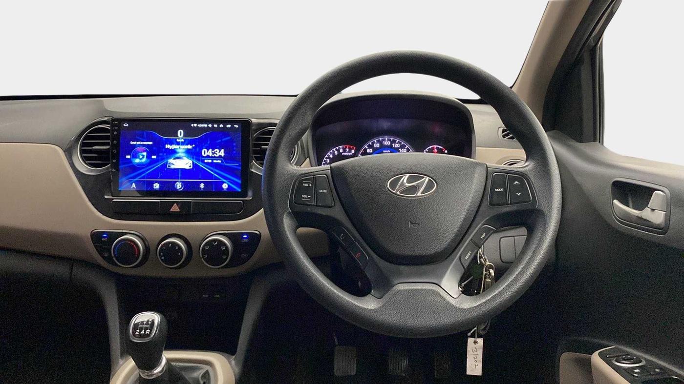 2015 Hyundai Grand i10 SPORTZ 1.2 KAPPA VTVT, Petrol, Manual, 57,914 km, Steering Wheel Close Up