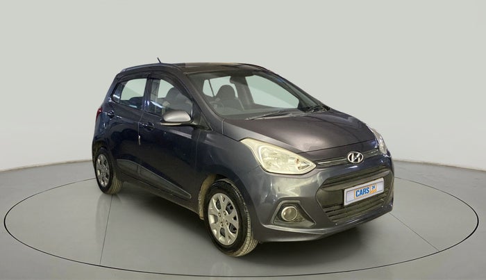 2015 Hyundai Grand i10 SPORTZ 1.2 KAPPA VTVT, Petrol, Manual, 57,914 km, Right Front Diagonal