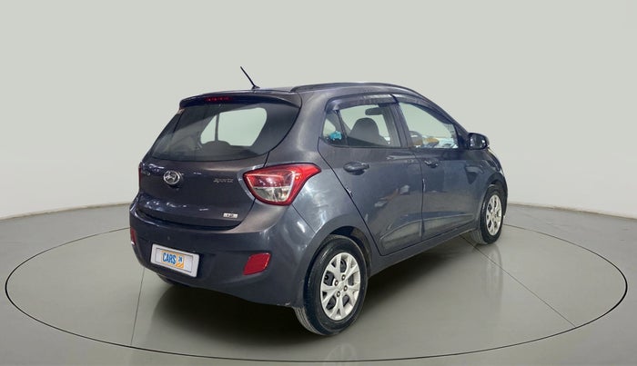 2015 Hyundai Grand i10 SPORTZ 1.2 KAPPA VTVT, Petrol, Manual, 57,914 km, Right Back Diagonal
