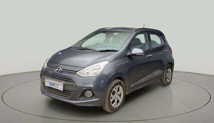 2013 Hyundai Grand i10 SPORTZ 1.2 KAPPA VTVT, Petrol, Manual, 71,347 km, Left Front Diagonal