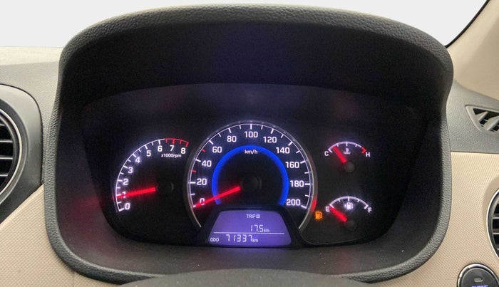 2013 Hyundai Grand i10 SPORTZ 1.2 KAPPA VTVT, Petrol, Manual, 71,347 km, Odometer Image