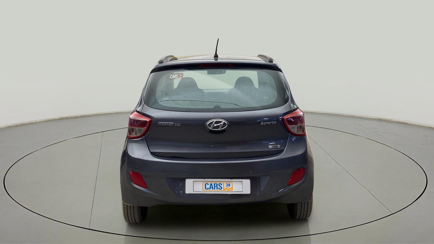 2013 Hyundai Grand i10 SPORTZ 1.2 KAPPA VTVT, Petrol, Manual, 71,347 km, Back/Rear