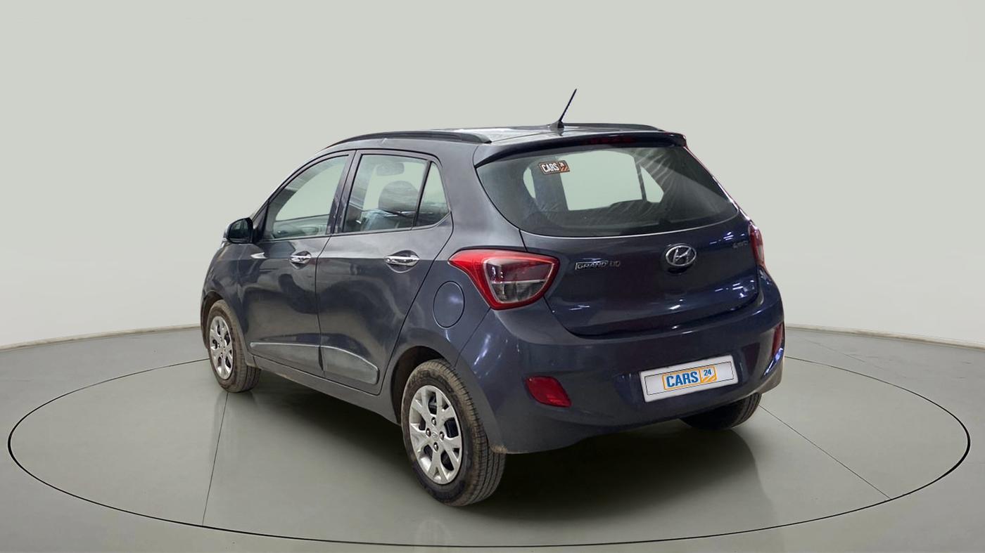 2013 Hyundai Grand i10 SPORTZ 1.2 KAPPA VTVT, Petrol, Manual, 71,347 km, Left Back Diagonal