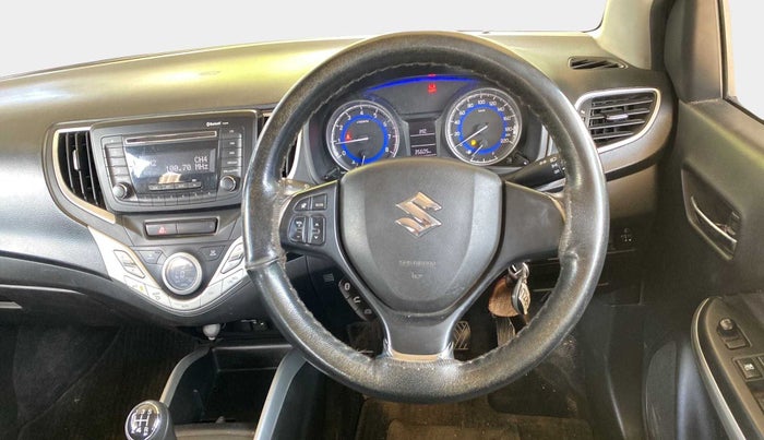 2016 Maruti Baleno DELTA PETROL 1.2, Petrol, Manual, 35,808 km, Steering Wheel Close Up