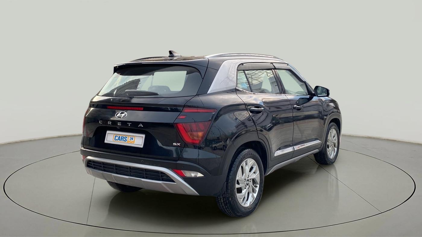 2021 Hyundai Creta SX EXECUTIVE 1.5 PETROL, Petrol, Manual, 23,826 km, Right Back Diagonal