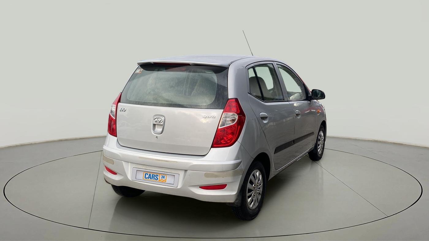 2015 Hyundai i10 SPORTZ 1.1, Petrol, Manual, 21,422 km, Right Back Diagonal