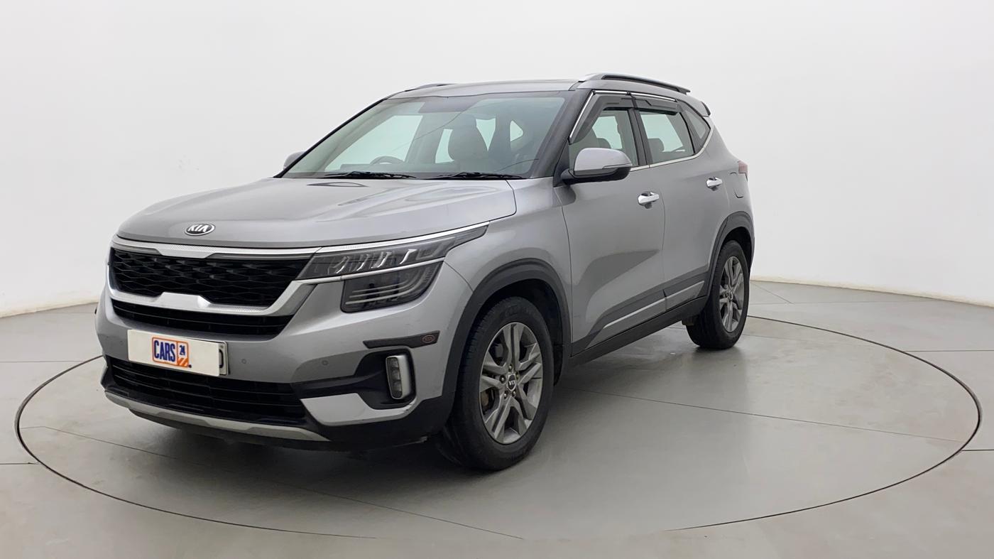 2019 KIA SELTOS HTX PLUS AT1.5 DIESEL, Diesel, Automatic, 36,993 km, Left Front Diagonal