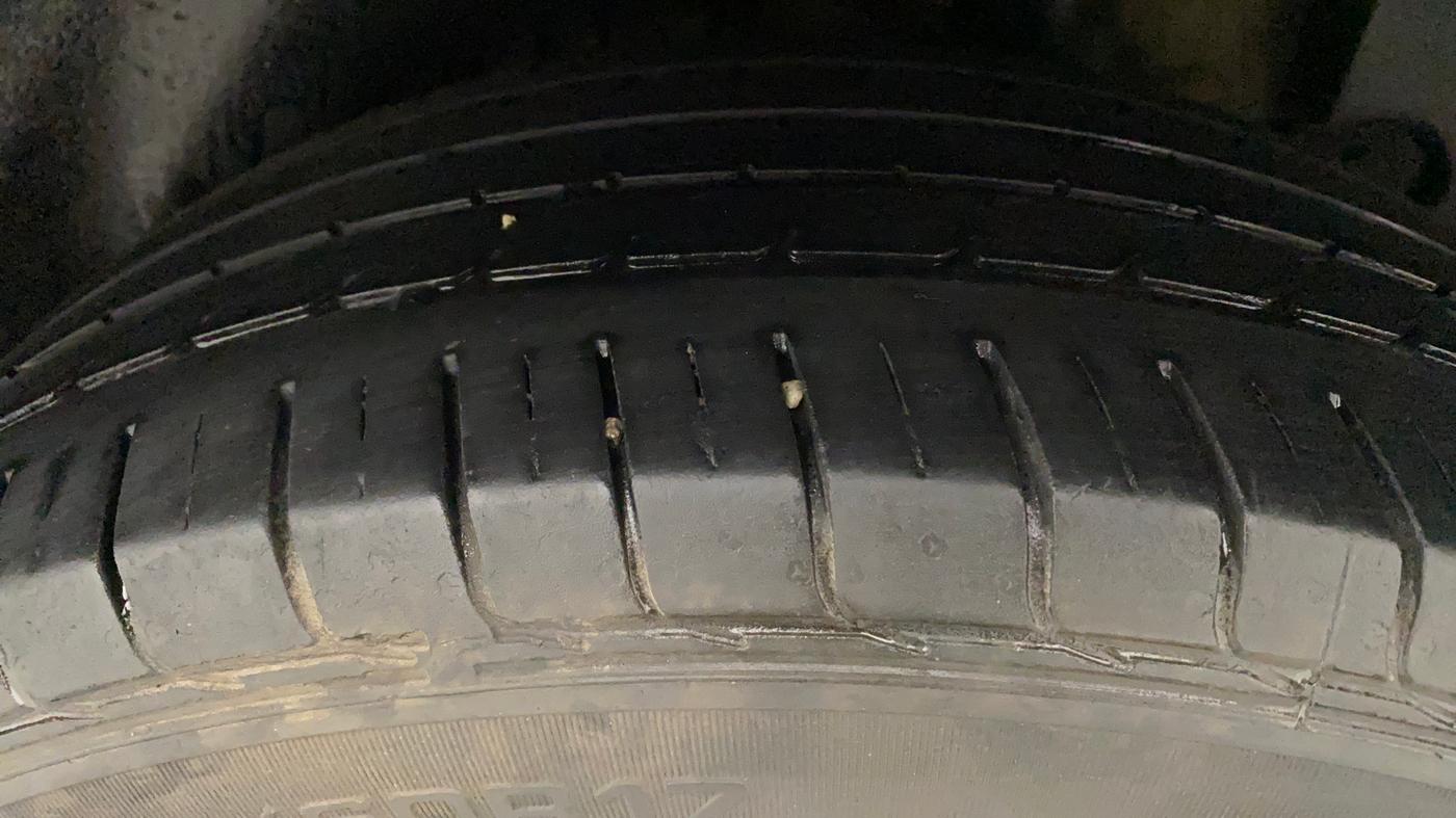 2019 KIA SELTOS HTX PLUS AT1.5 DIESEL, Diesel, Automatic, 36,993 km, Left Rear Tyre Tread